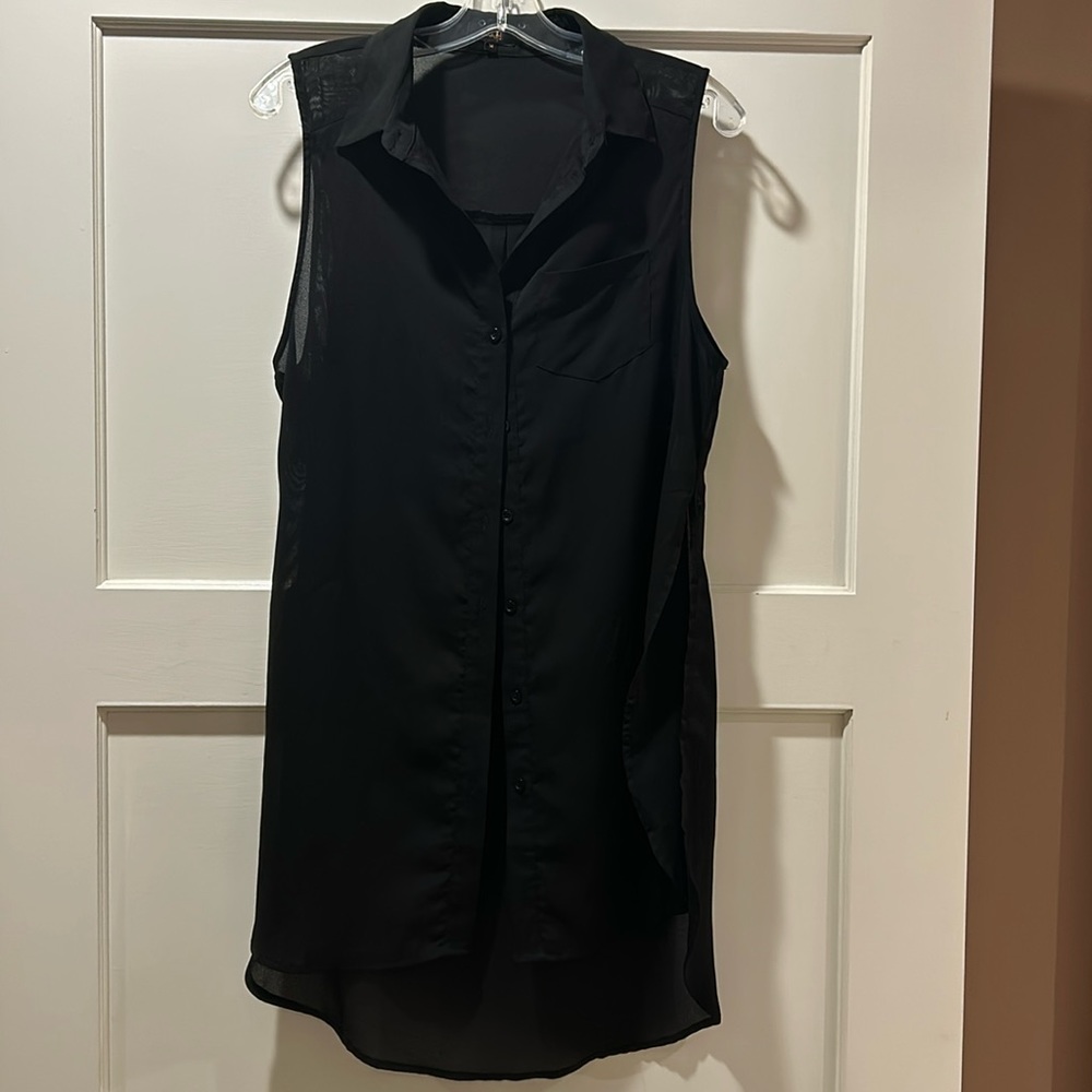 Sheer Black Tunic - Bundle Discounts!
